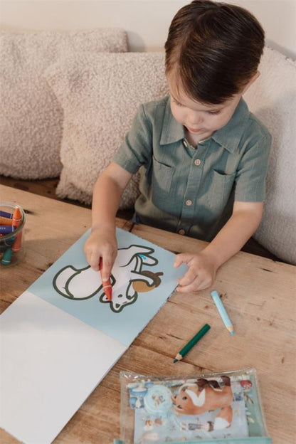 LIBRO PARA COLOREAR FOREST FRIENDS LITTL