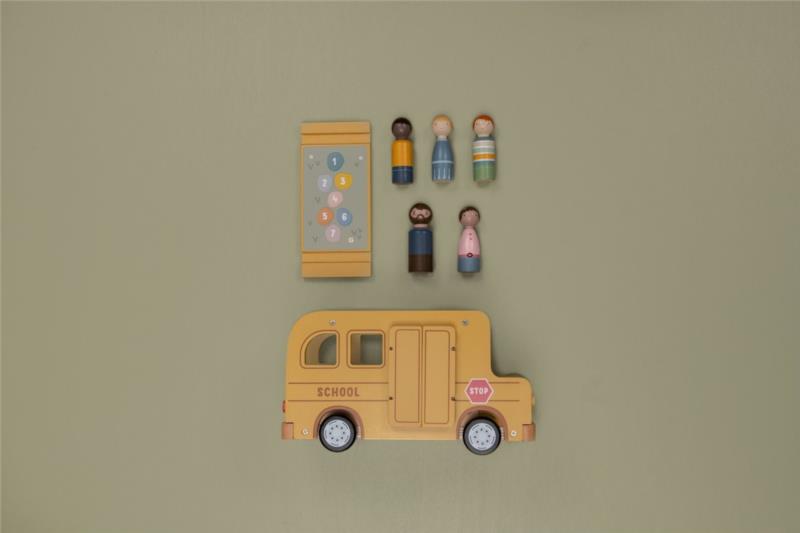 *BUS ESCOLAR CON MUÑECOS FSC LITTLE DUTC