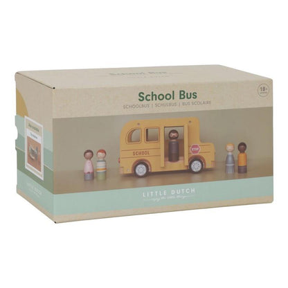 *BUS ESCOLAR CON MUÑECOS FSC LITTLE DUTC