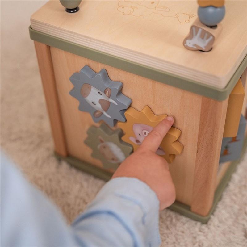 CUBO DE ACTIVIDADES PEQUEÑA GRANJA FSC L - detalle 3
