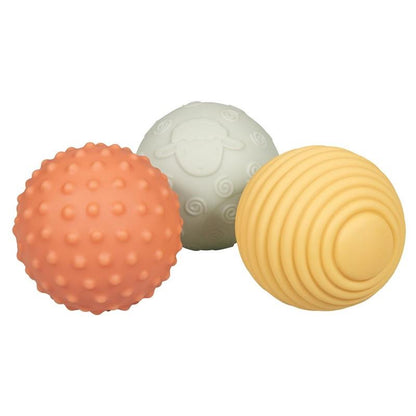 SET 3 PELOTAS SENSORIALES GRANJA LITTLE