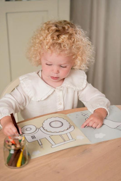 LIBRO PARA COLOREAR PEQUEÑA GRANJA LITTL