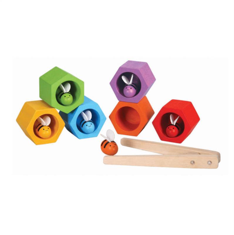 ABEJAS EN LA COLMENA PLANTOYS