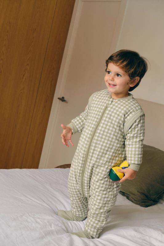Pijama manta con mangas y calcetines antideslizantes - Mint Tea - TOG 2.5 1Y (70-80 cm)
