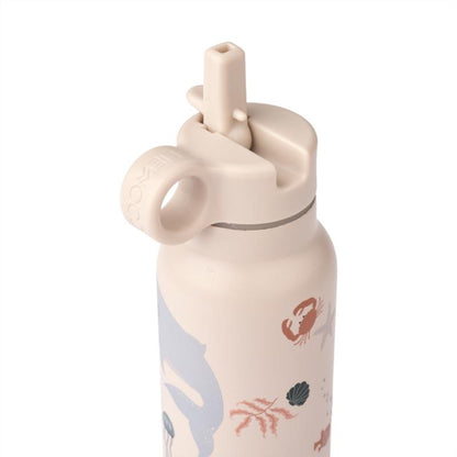 Falk Water Bottle 350 ml - Sea creature / Sandy
