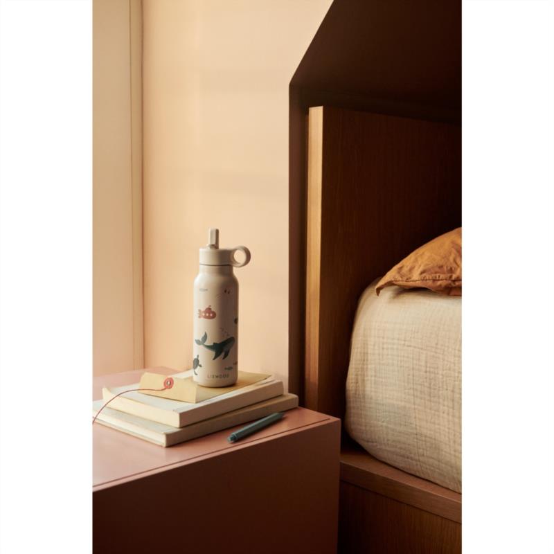 Falk Water Bottle 350 ml - Sea creature / Sandy - detalle