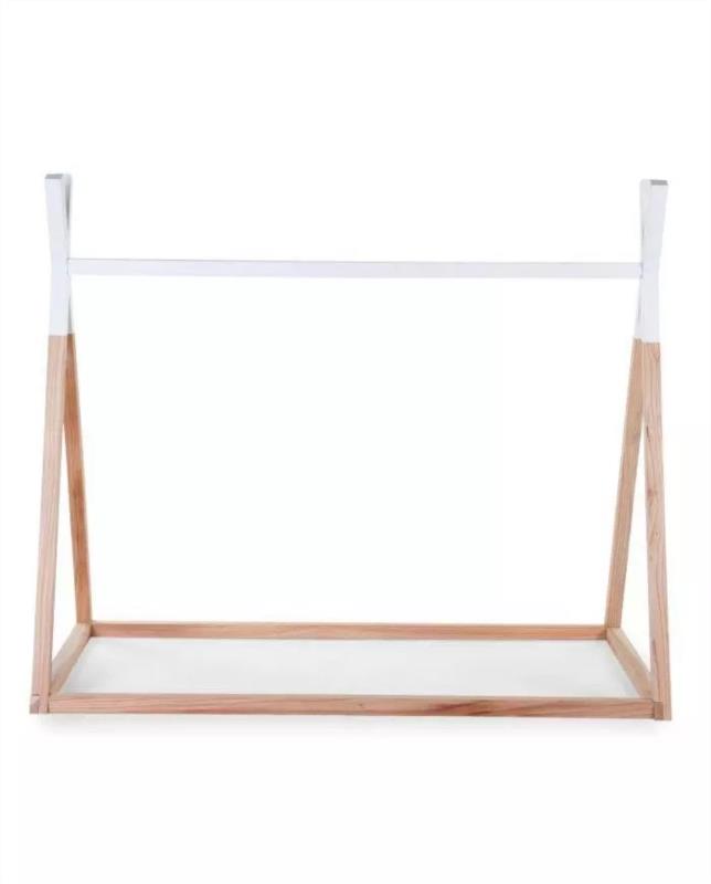 CAMA TIPI NATURAL BLANCA 70X140