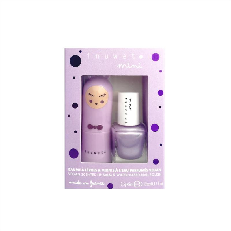 Set labial + esmalte NUBE & ARÁNDANOS