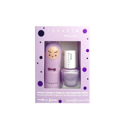Set labial + esmalte NUBE & ARÁNDANOS