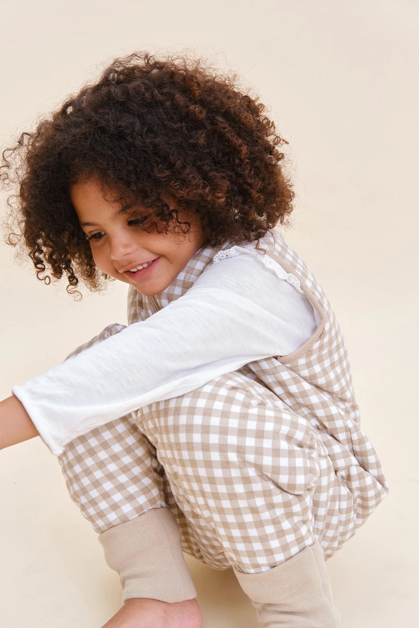 PIJAMA MANTA VIVHY BEIGE CALCETINES 2.5 3Y