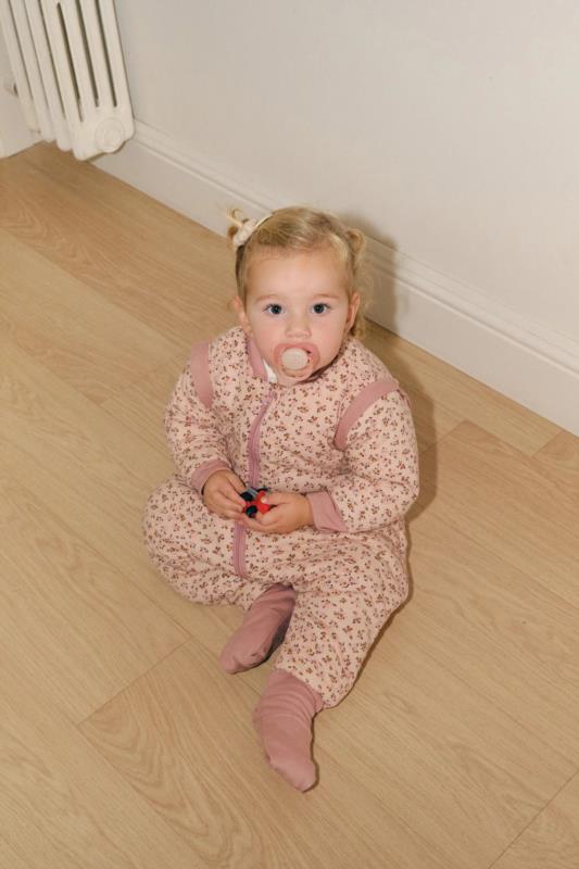 PIJAMA MANTA MISTY ROSE  MANGAS 2.5 2Y