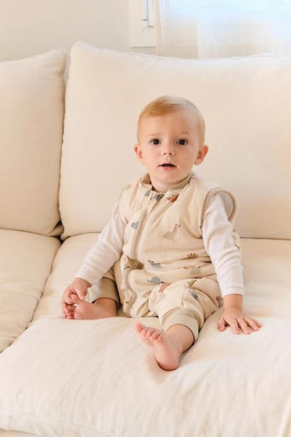 PIJAMA MANTA DINOS 2.5 2Y