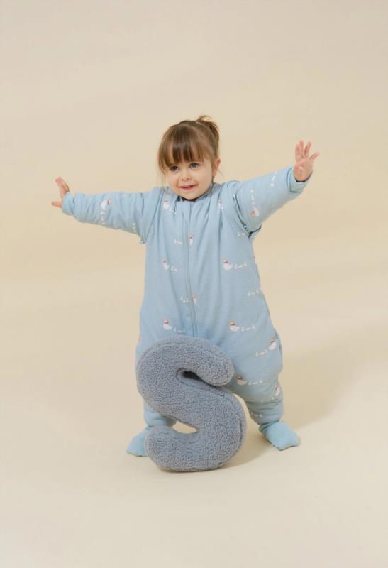 PIJAMA MANTA  DUCK FAMILY MANGAS 2.5 2Y - detalle 3