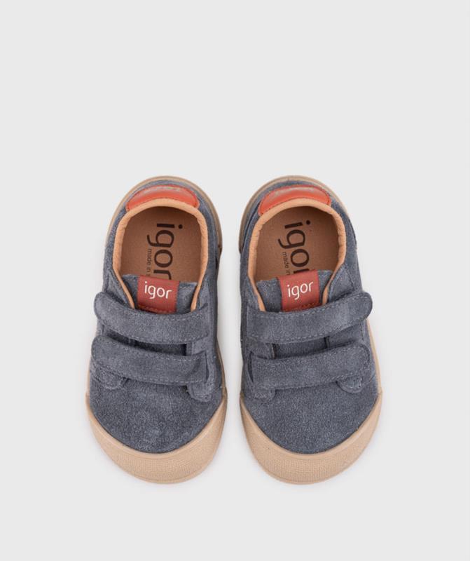 TENNIS SUEDE GRIS AZ