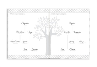 LIBRO BEBE CHEVRON GRIS PEARHEAD