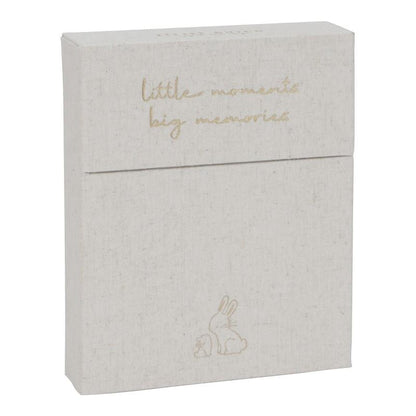 TARJETAS MILESTONE BABY BUNNY FSC LITTLE DUTCH - detalle