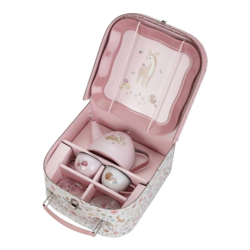 MALETA CON SET DE TE FAIRY GARDEN