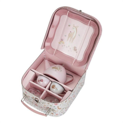 MALETA CON SET DE TE FAIRY GARDEN