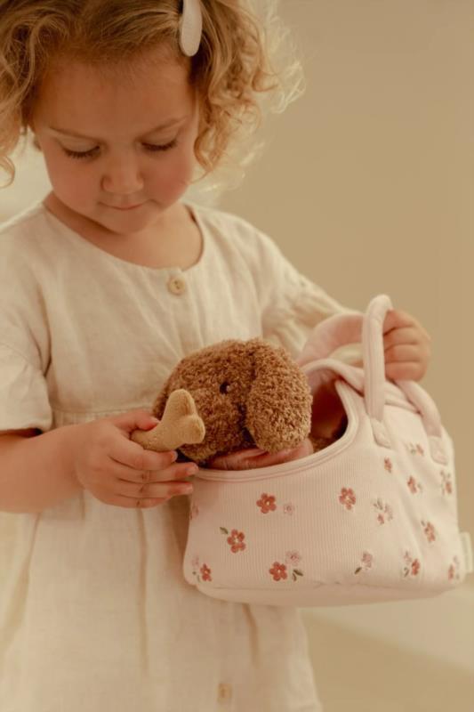 PERRITO PELUCHE JACKIE CON BOLSA LITTLE DUTCH - detalle 3