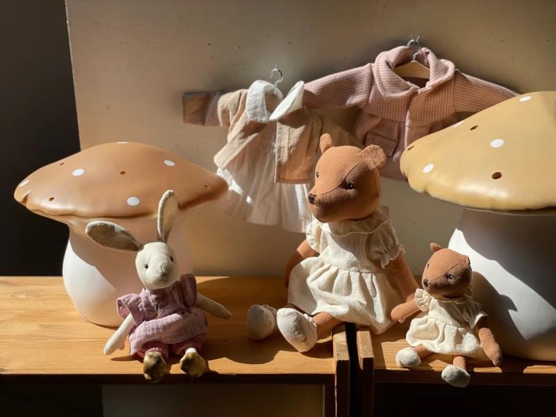 Peluche Sidonie pequeña - vista alternativa
