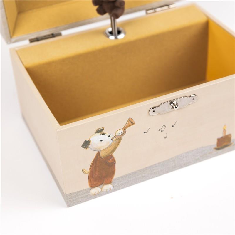Joyero - Caja de Música Amigos - detalle