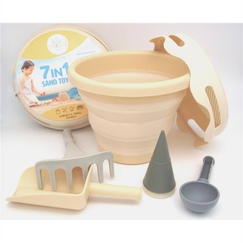 Juguete de arena 7 en 1 - Beige