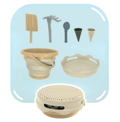 Juguete de arena 7 en 1 - Beige - detalle 2
