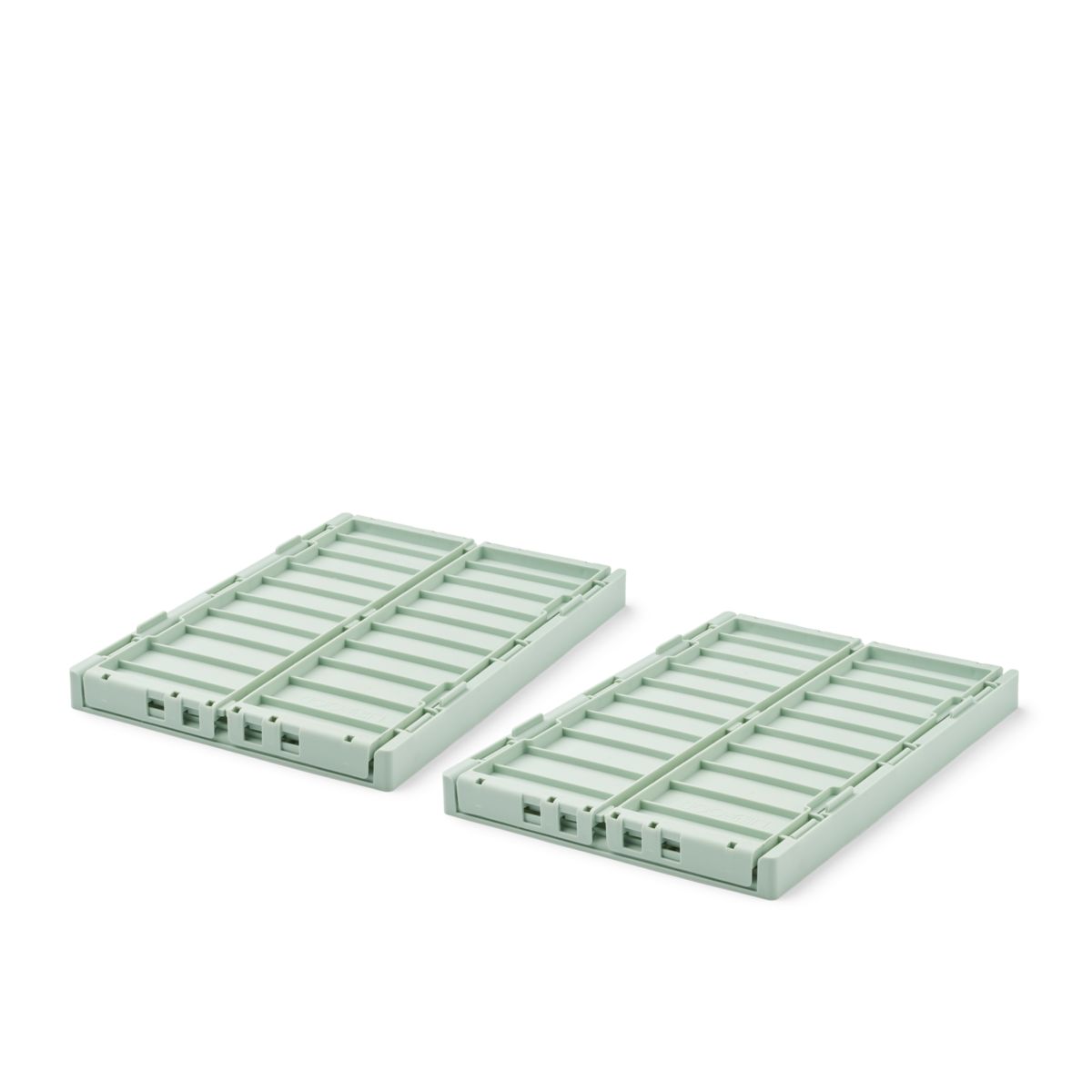 Weston Medium Storage Box 2-Pack - Light Peppermint