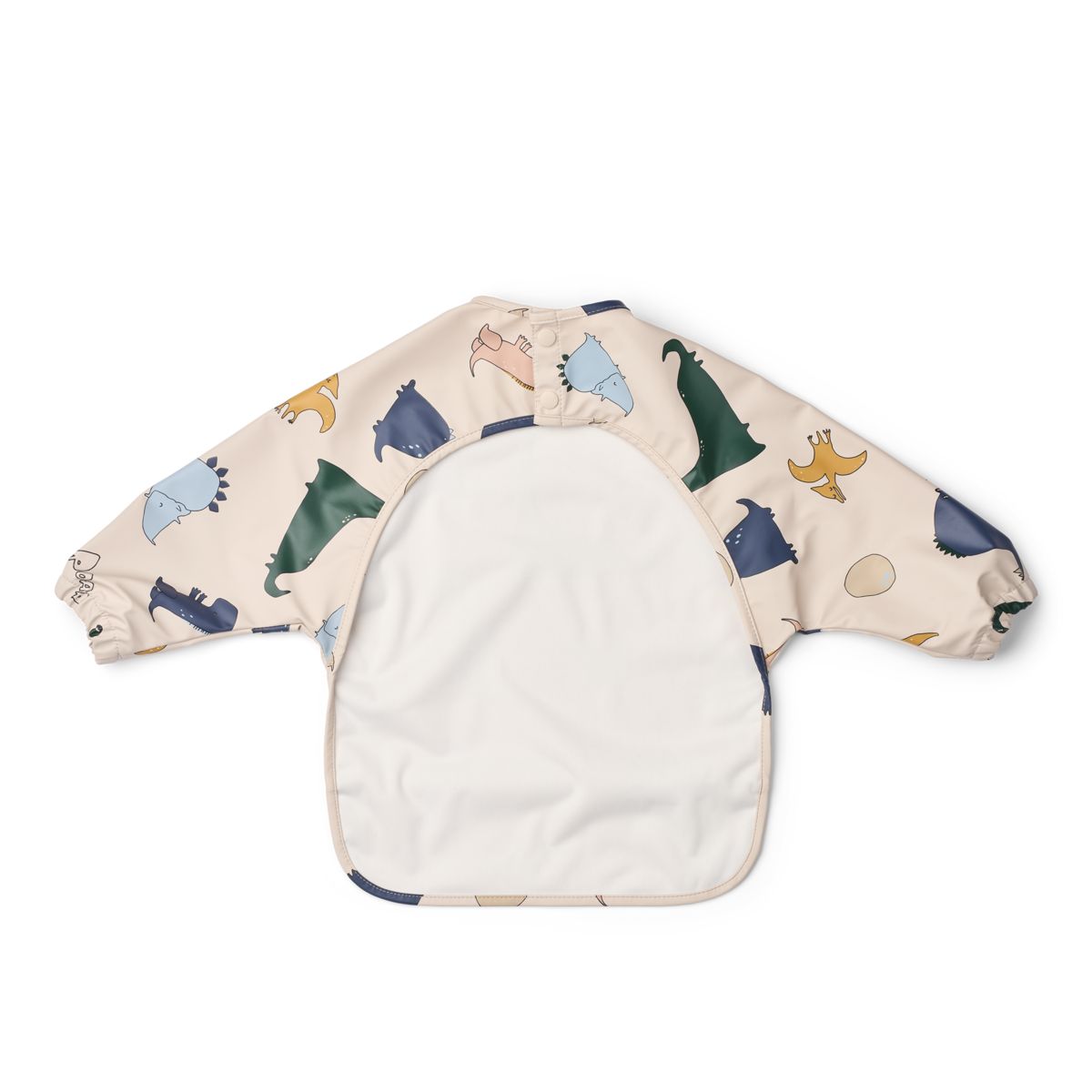 Merle Printed Cape Bib - Dino roar / Sandy