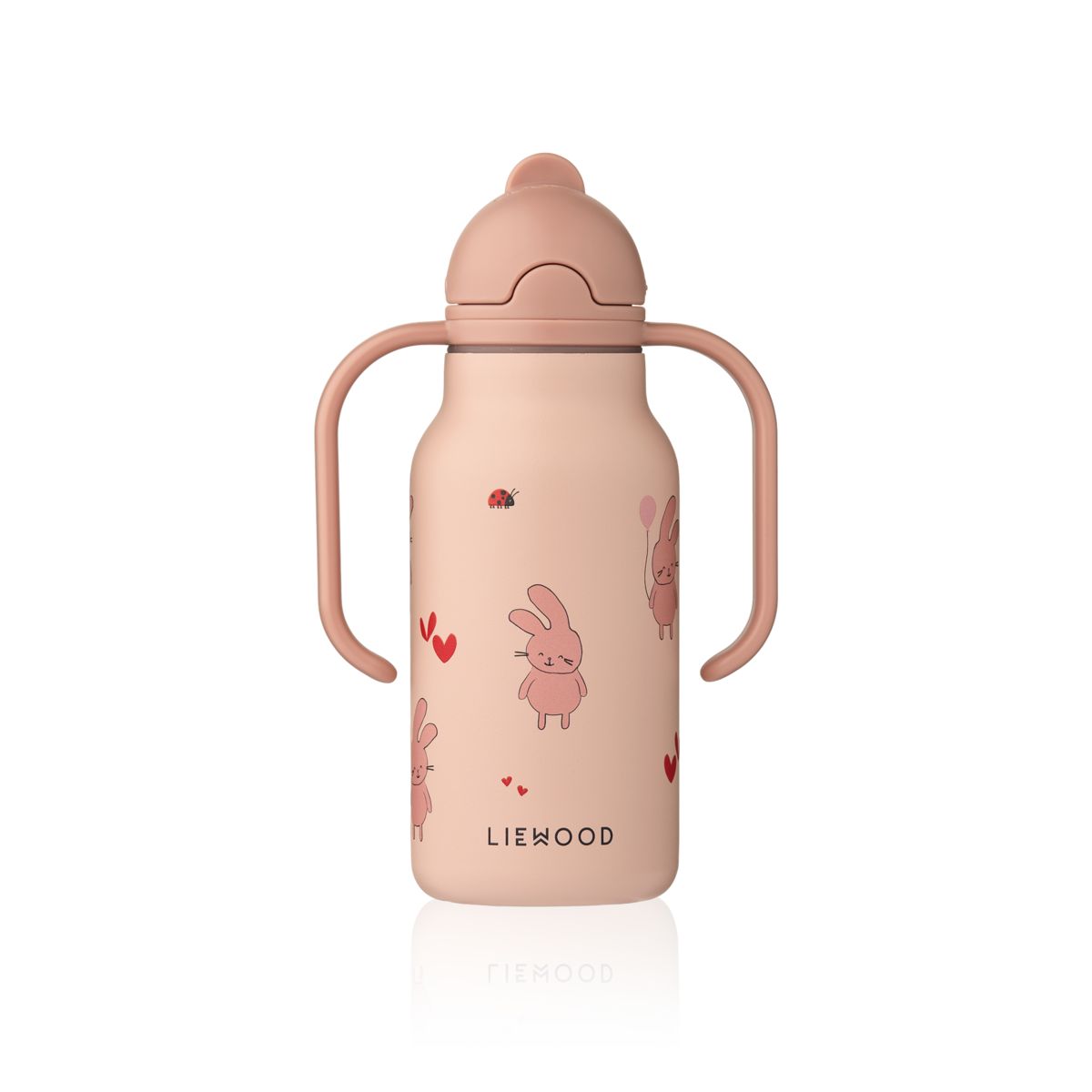 Kimmie Water Bottle 250 ml - Wild child / Rosey