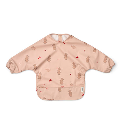 Merle Printed Cape Bib - Wild child / Rosey