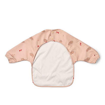 Merle Printed Cape Bib - Wild child / Rosey