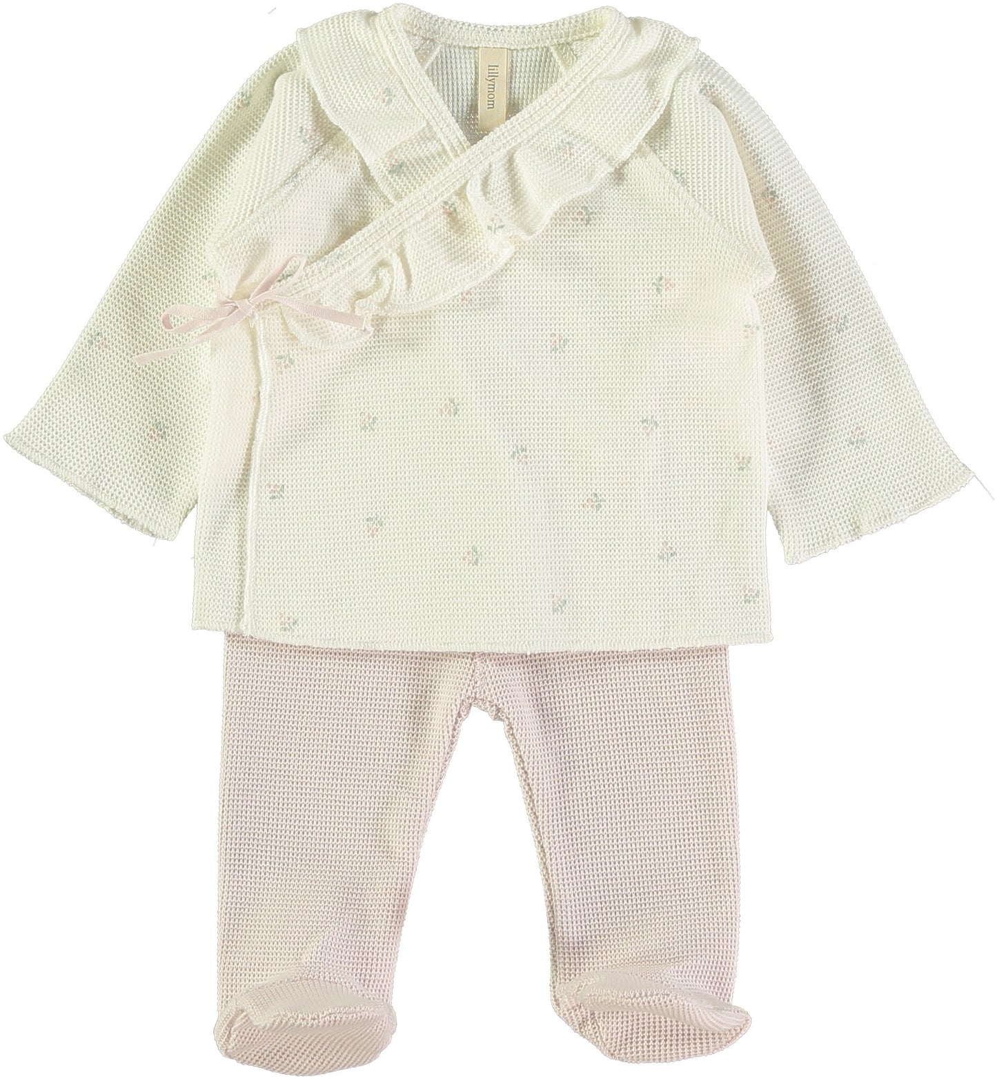 Conjunto primera puesta volante BELLA POPPY Rose