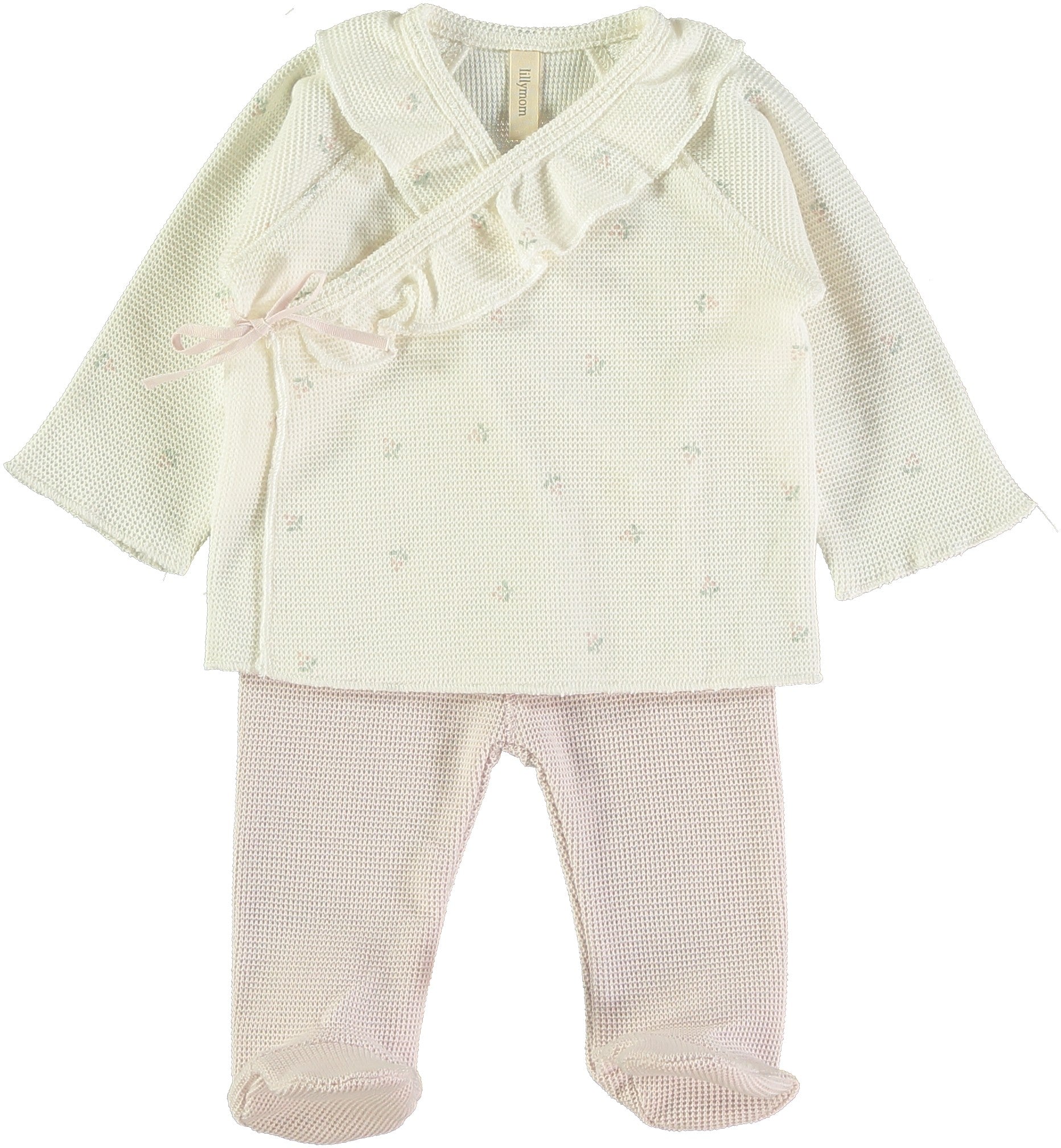 Conjunto primera puesta volante BELLA POPPY Rose
