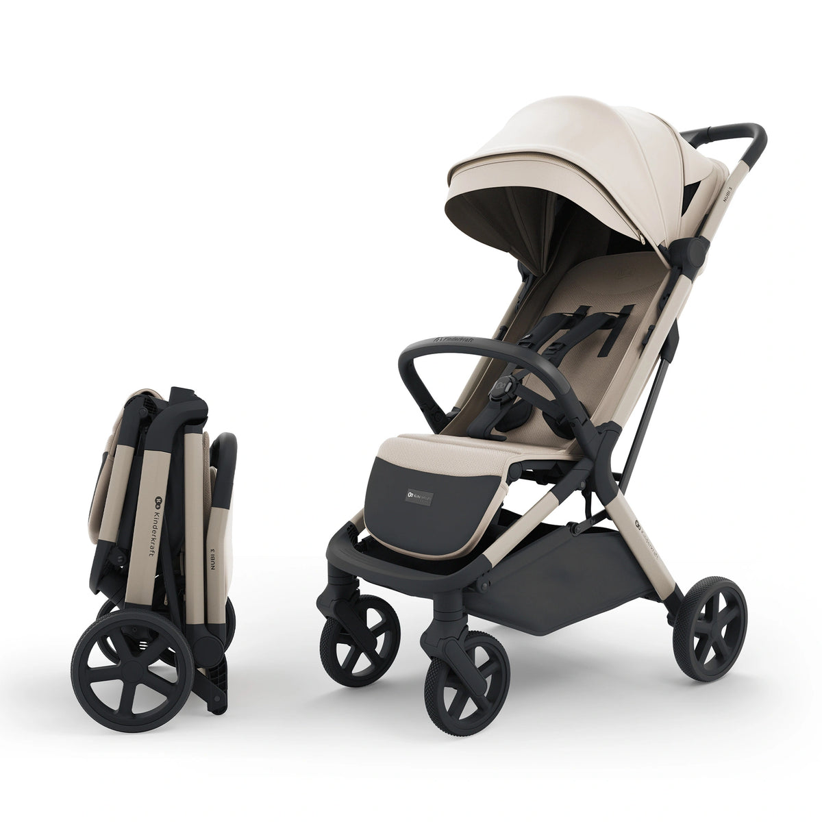 Silla de paseo Kinderkraft Nubi 3 — Beige