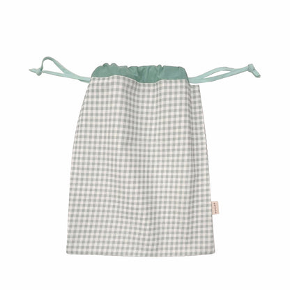 Bolsa impermeable muda Doymon Nuba vichy verde claro