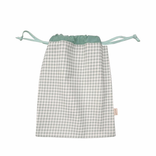 Bolsa impermeable muda Doymon Nuba vichy verde claro