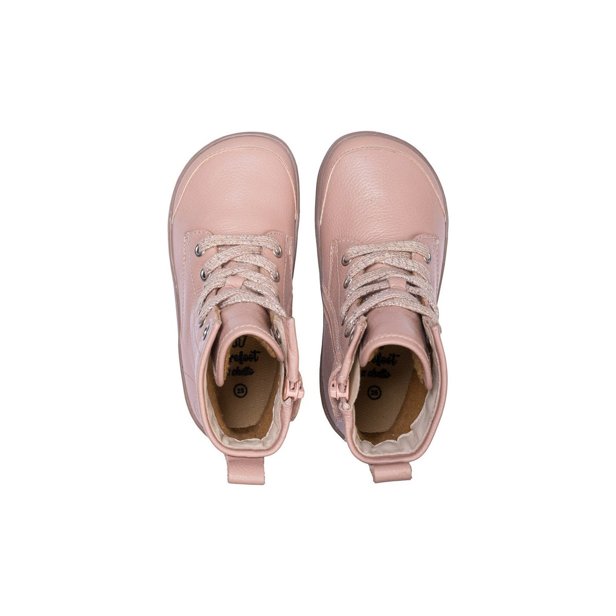 Botín barefoot de cordones Chetto — Rosa - vista 5