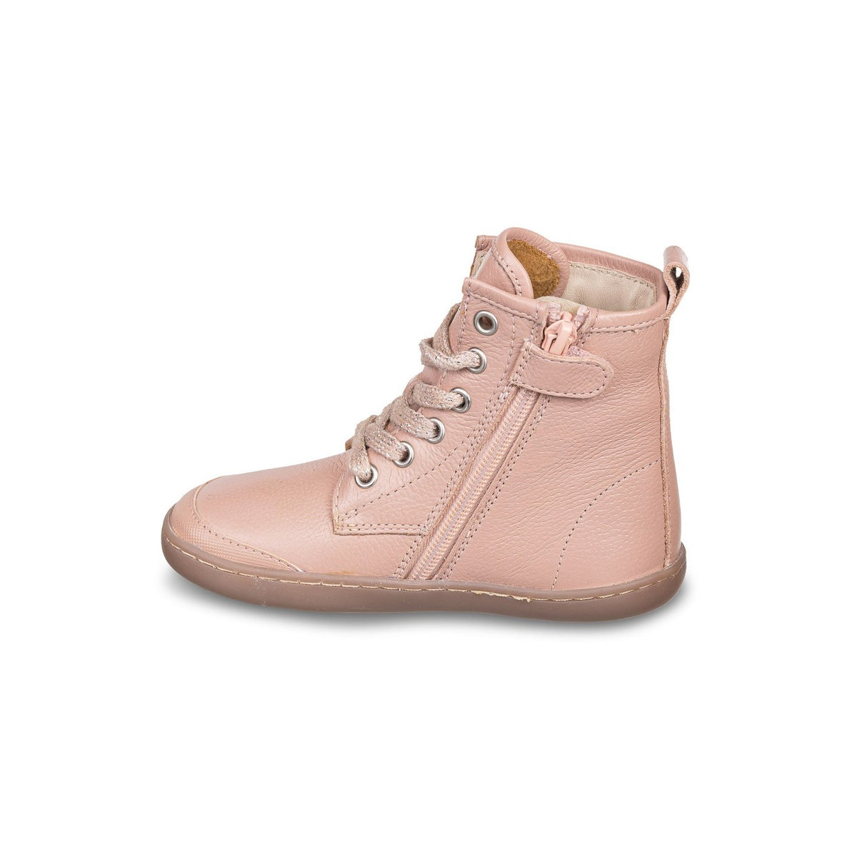 Botín barefoot de cordones Chetto — Rosa