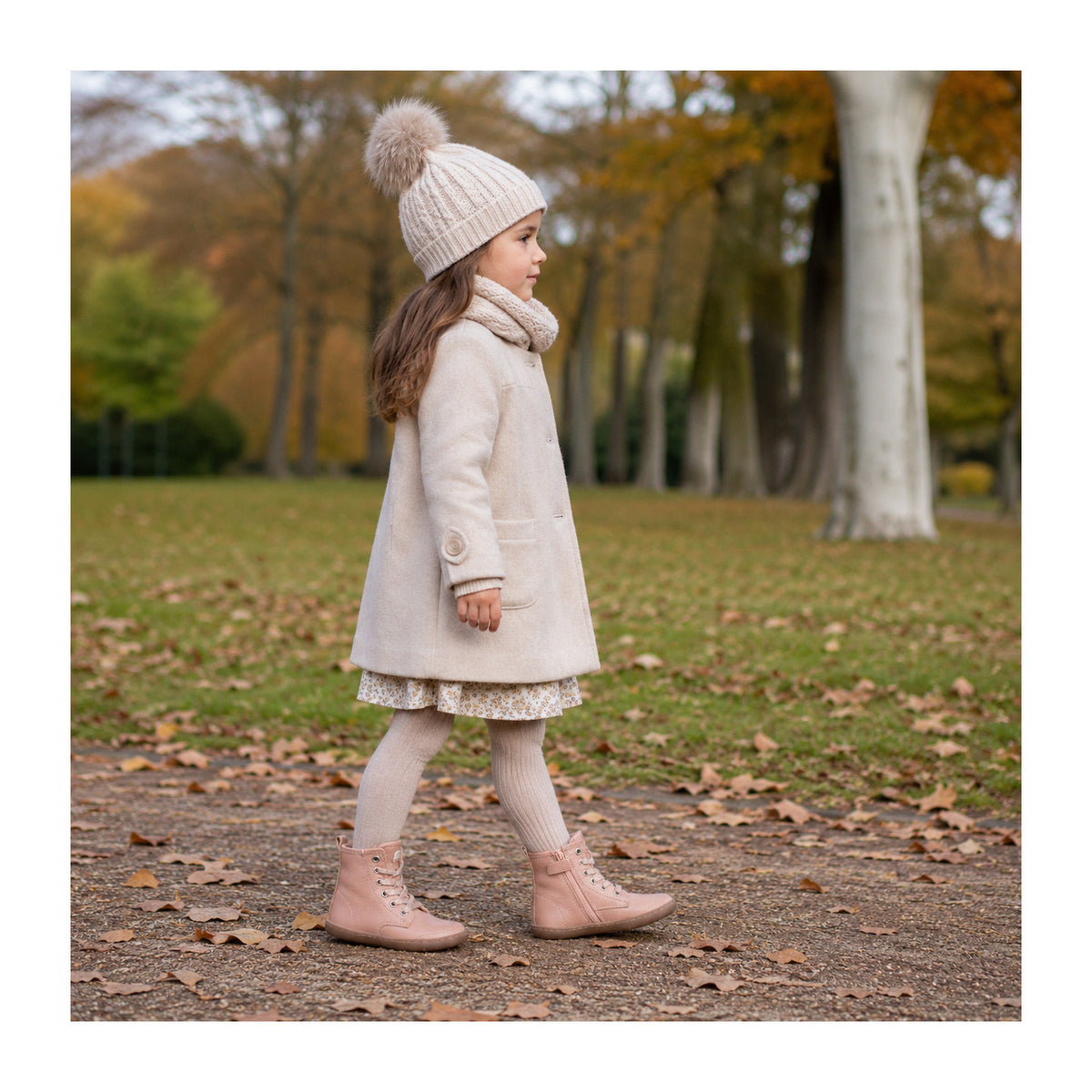 Botín barefoot de cordones Chetto — Rosa - vista 7