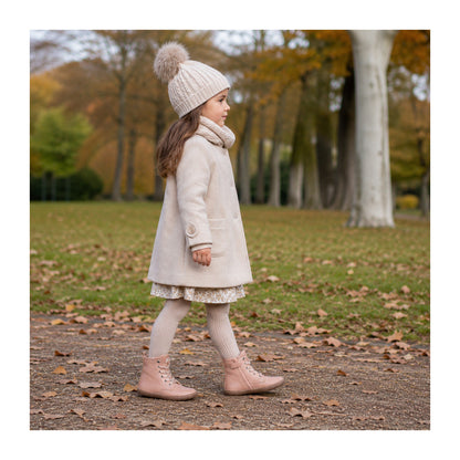 Botín barefoot de cordones Chetto — Rosa - vista 7