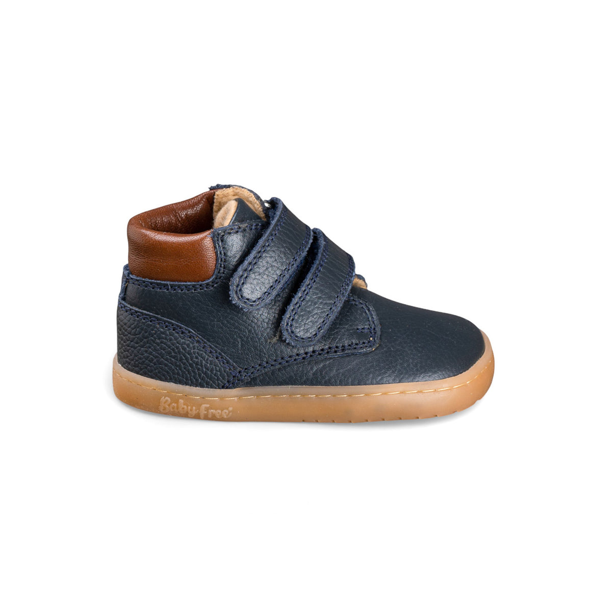 Bota barefoot doble velcro Chetto — Azul marino
