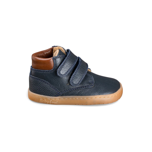 Bota barefoot doble velcro Chetto — Azul marino