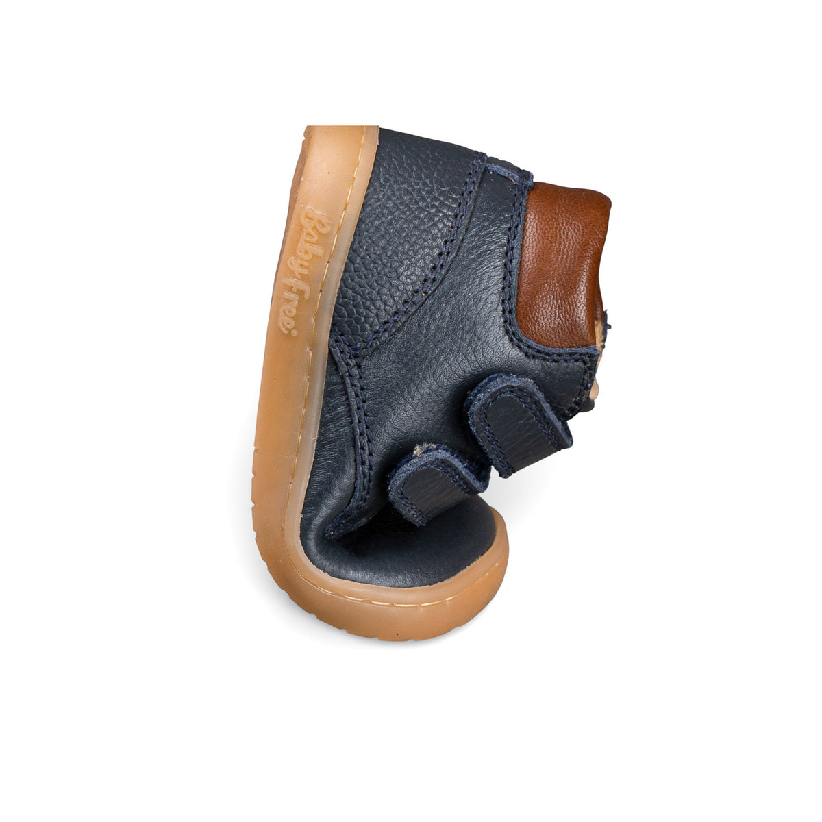 Bota barefoot doble velcro Chetto — Azul marino - vista 4