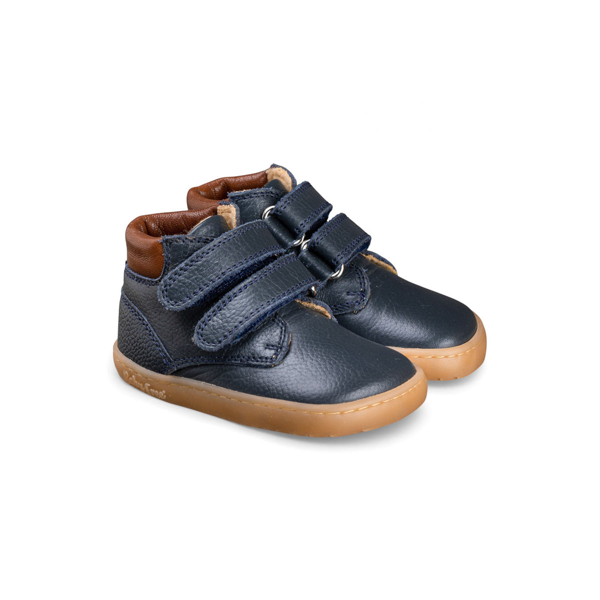 Bota barefoot doble velcro Chetto — Azul marino - vista 3