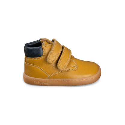 Bota barefoot doble velcro Chetto — Camel