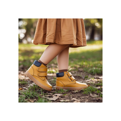 Bota barefoot doble velcro Chetto — Camel - vista 7