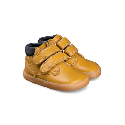 Bota barefoot doble velcro Chetto — Camel - vista 3