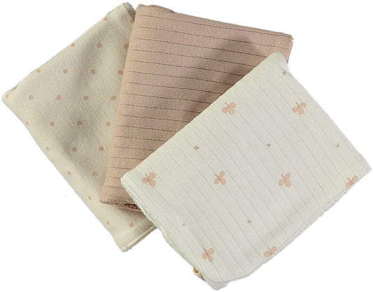 Pack 3 toallitas de lactancia BRAVE CLOVERS Nude