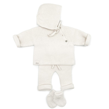 Calcetines Bebé Cashmere Ivory